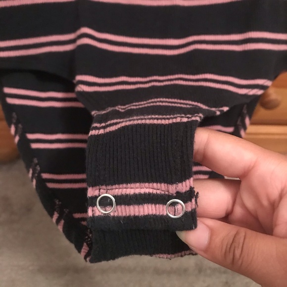 Striped Vans Bodysuit - Picture 10 of 11